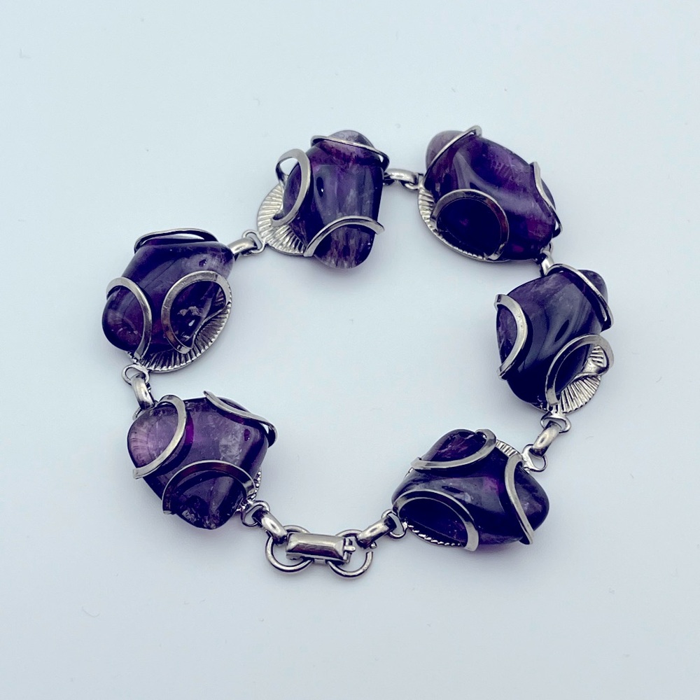 Purple Stone Bracelet